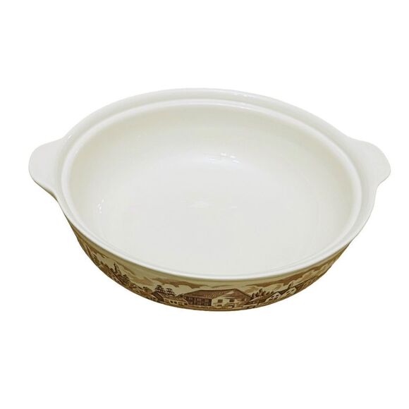 Alfred Meakin Staffordshire England 'Fair Winds' Bowl Original Copper Engravings - Picture 5 of 8